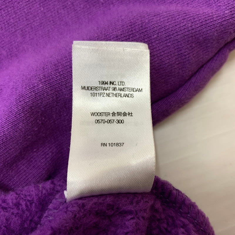 【中古品】【メンズ】 SUPREME シュプリーム SMALL BOX LOGO CREWNECK スモール ボックス ロゴ クルーネック スウェット トップス トレーナー 149-260513-ko-02-tei サイズ：M カラー：パープル 万代Net店