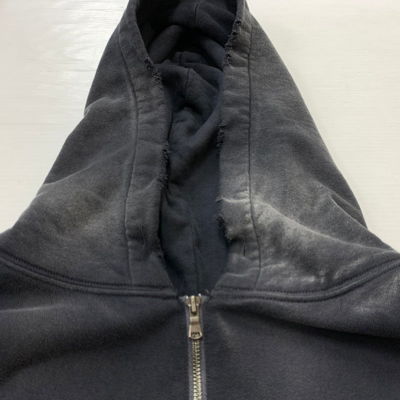 【中古品】【メンズ】 ANCELLM アンセルム 26SS LIGHT LOOP ZIP HOODIE ANC-CT148 ライト ループ ジップ フーディ トップス プルオーバーパーカー ハーフジップ 140-260510-ko-10-tei サイズ：1 カラー：グレー 万代Net店