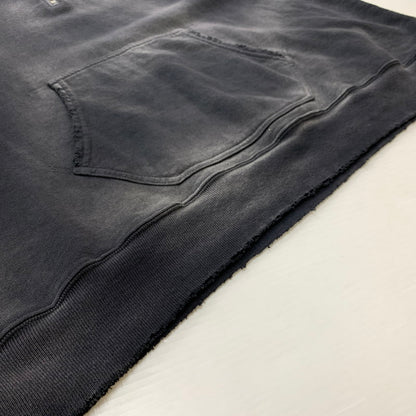 【中古品】【メンズ】 ANCELLM アンセルム 26SS LIGHT LOOP ZIP HOODIE ANC-CT148 ライト ループ ジップ フーディ トップス プルオーバーパーカー ハーフジップ 140-260510-ko-10-tei サイズ：1 カラー：グレー 万代Net店