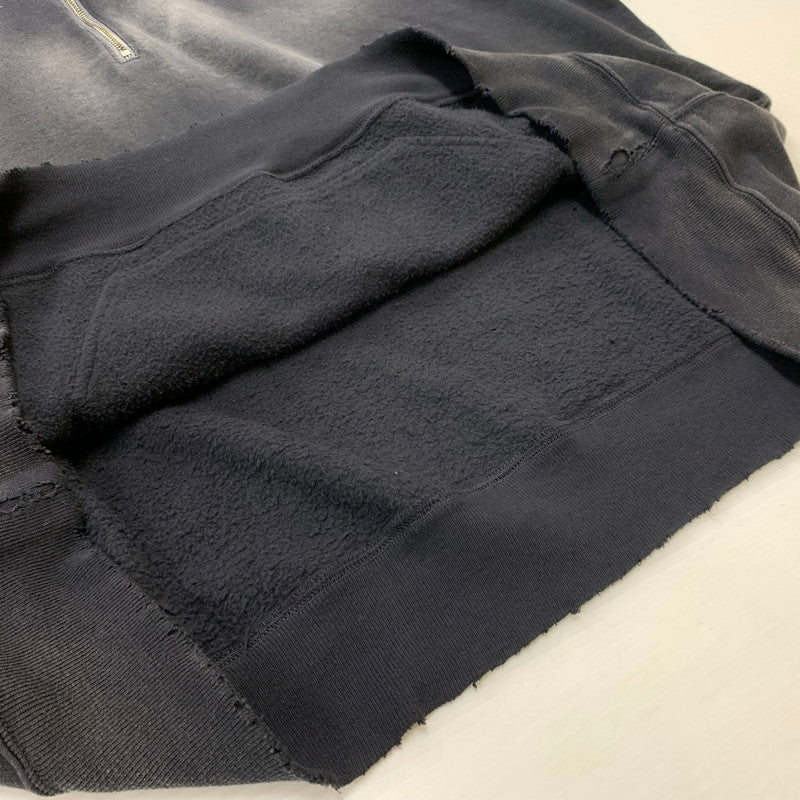 【中古品】【メンズ】 ANCELLM アンセルム 26SS LIGHT LOOP ZIP HOODIE ANC-CT148 ライト ループ ジップ フーディ トップス プルオーバーパーカー ハーフジップ 140-260510-ko-10-tei サイズ：1 カラー：グレー 万代Net店