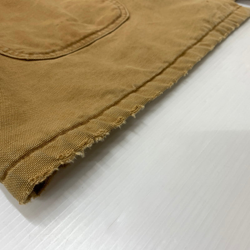 【現状渡し品】【メンズ】 Carhartt カーハート 100YEARS MICHIGAN CHORE COAT ミシガン ワークコート アウター ワークジャケット 145-260510-ko-13-fuzh サイズ：不明 カラー：ベージュ 万代Net店