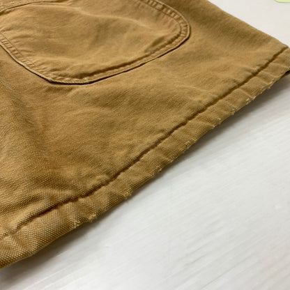 【現状渡し品】【メンズ】 Carhartt カーハート 100YEARS MICHIGAN CHORE COAT ミシガン ワークコート アウター ワークジャケット 145-260510-ko-13-fuzh サイズ：不明 カラー：ベージュ 万代Net店