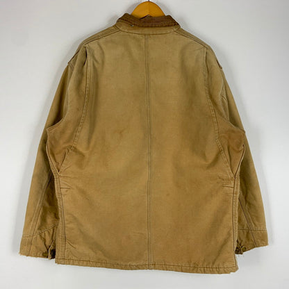 【現状渡し品】【メンズ】 Carhartt カーハート 100YEARS MICHIGAN CHORE COAT ミシガン ワークコート アウター ワークジャケット 145-260510-ko-13-fuzh サイズ：不明 カラー：ベージュ 万代Net店