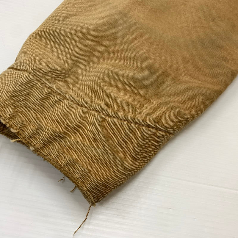 【現状渡し品】【メンズ】 Carhartt カーハート 100YEARS MICHIGAN CHORE COAT ミシガン ワークコート アウター ワークジャケット 145-260510-ko-13-fuzh サイズ：不明 カラー：ベージュ 万代Net店