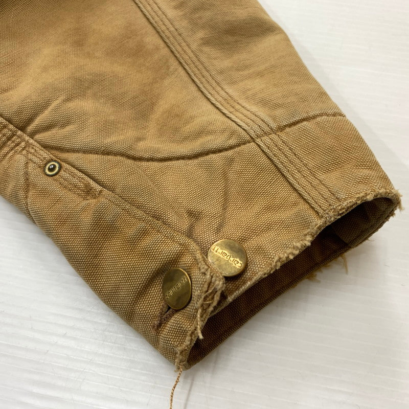 【現状渡し品】【メンズ】 Carhartt カーハート 100YEARS MICHIGAN CHORE COAT ミシガン ワークコート アウター ワークジャケット 145-260510-ko-13-fuzh サイズ：不明 カラー：ベージュ 万代Net店