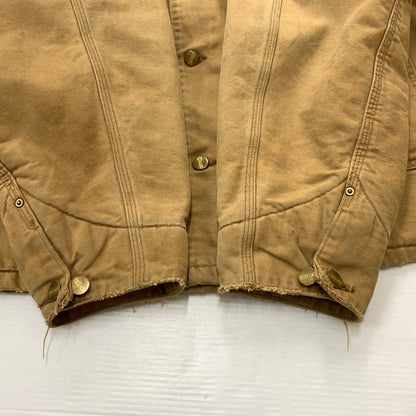 【現状渡し品】【メンズ】 Carhartt カーハート 100YEARS MICHIGAN CHORE COAT ミシガン ワークコート アウター ワークジャケット 145-260510-ko-13-fuzh サイズ：不明 カラー：ベージュ 万代Net店