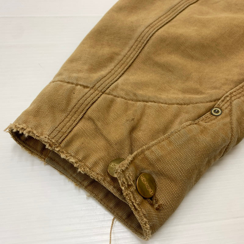【現状渡し品】【メンズ】 Carhartt カーハート 100YEARS MICHIGAN CHORE COAT ミシガン ワークコート アウター ワークジャケット 145-260510-ko-13-fuzh サイズ：不明 カラー：ベージュ 万代Net店