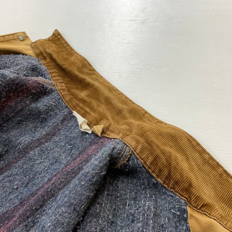 【現状渡し品】【メンズ】 Carhartt カーハート 100YEARS MICHIGAN CHORE COAT ミシガン ワークコート アウター ワークジャケット 145-260510-ko-13-fuzh サイズ：不明 カラー：ベージュ 万代Net店