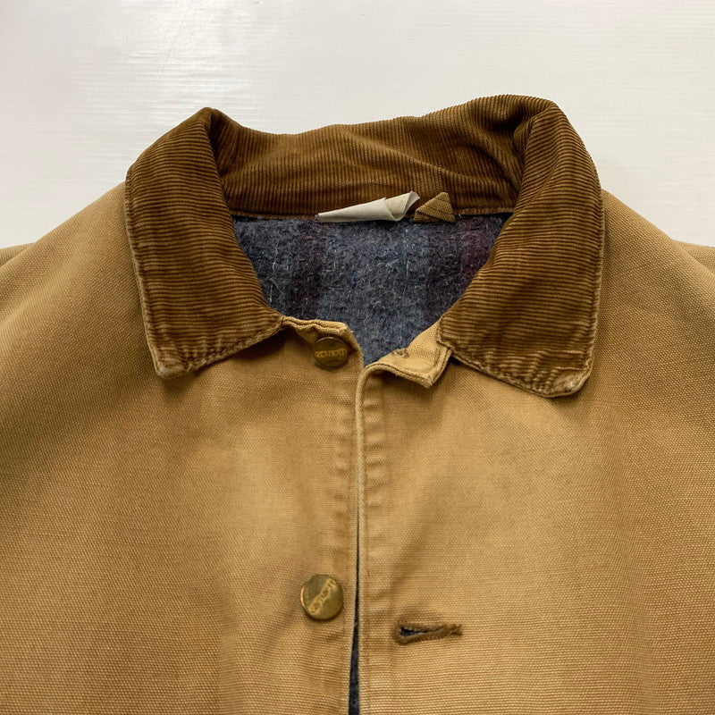 【現状渡し品】【メンズ】 Carhartt カーハート 100YEARS MICHIGAN CHORE COAT ミシガン ワークコート アウター ワークジャケット 145-260510-ko-13-fuzh サイズ：不明 カラー：ベージュ 万代Net店