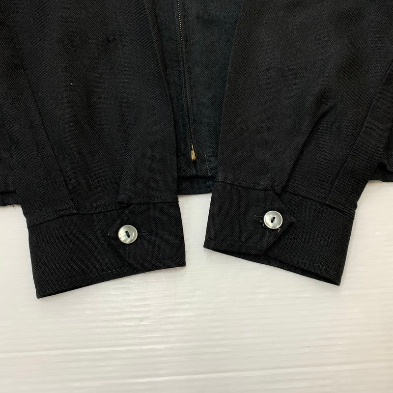 【現状渡し品】【メンズ】 BARDAHL バーダル 60-70's COTTON RACING JACKET VINTAGE 60-70年代 コットン レーシング ジャケット ライトアウター ヴィンテージ 145-260510-ko-14-tei サイズ：不明 カラー：ブラック 万代Net店