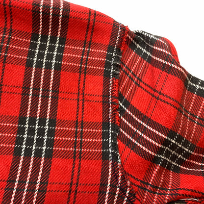 【現状渡し品】【メンズ】 FROSTPROOF フロストプルーフ 60-70's FLANNEL SHIRT VINTAGE 60-70年代 フランネル シャツ トップス ネルシャツ ヴィンテージ 145-260510-ko-04-tei サイズ：15.5 カラー：レッド 万代Net店