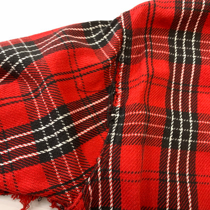 【現状渡し品】【メンズ】 FROSTPROOF フロストプルーフ 60-70's FLANNEL SHIRT VINTAGE 60-70年代 フランネル シャツ トップス ネルシャツ ヴィンテージ 145-260510-ko-04-tei サイズ：15.5 カラー：レッド 万代Net店