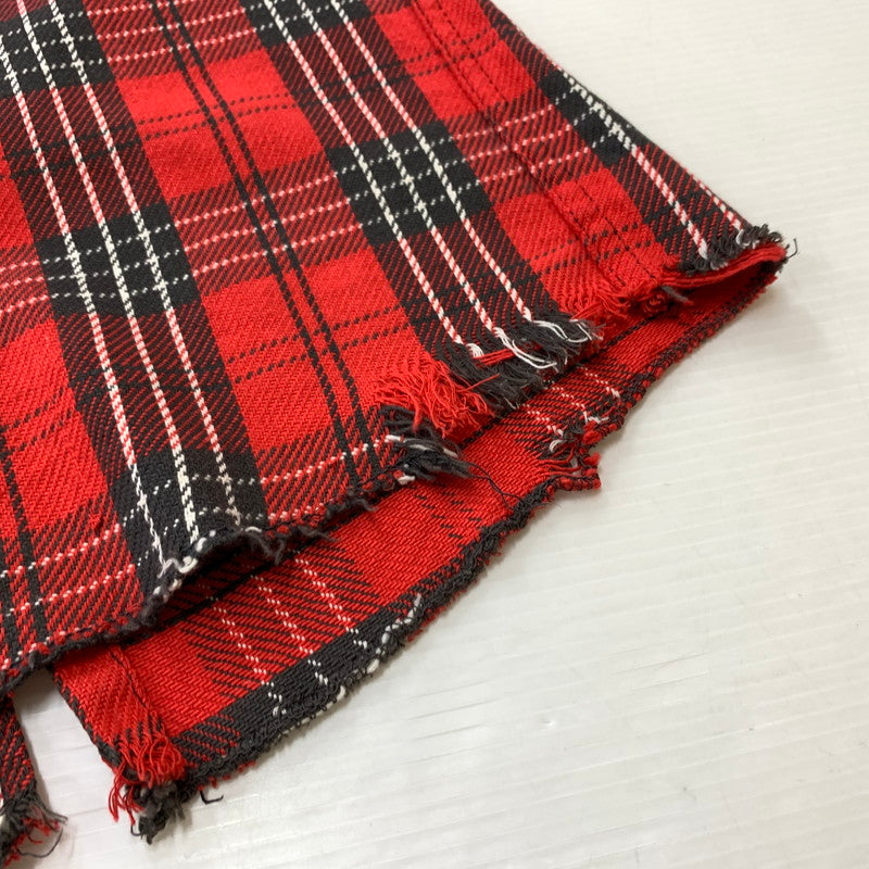 【現状渡し品】【メンズ】 FROSTPROOF フロストプルーフ 60-70's FLANNEL SHIRT VINTAGE 60-70年代 フランネル シャツ トップス ネルシャツ ヴィンテージ 145-260510-ko-04-tei サイズ：15.5 カラー：レッド 万代Net店