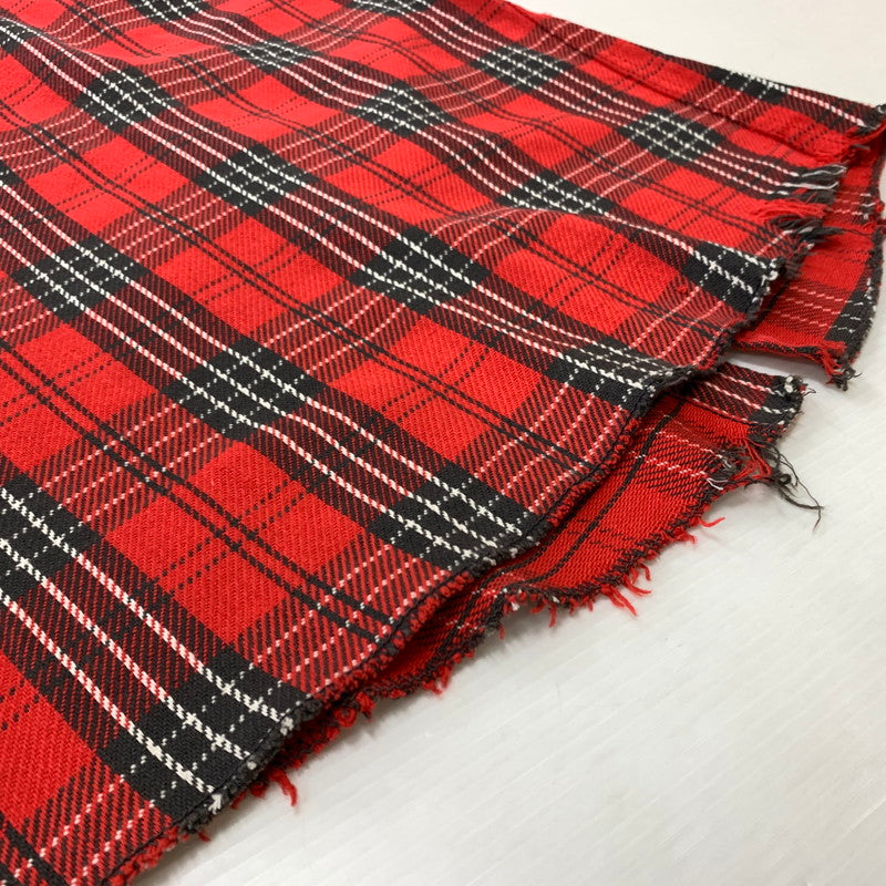 【現状渡し品】【メンズ】 FROSTPROOF フロストプルーフ 60-70's FLANNEL SHIRT VINTAGE 60-70年代 フランネル シャツ トップス ネルシャツ ヴィンテージ 145-260510-ko-04-tei サイズ：15.5 カラー：レッド 万代Net店