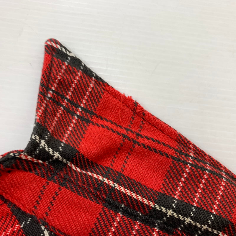 【現状渡し品】【メンズ】 FROSTPROOF フロストプルーフ 60-70's FLANNEL SHIRT VINTAGE 60-70年代 フランネル シャツ トップス ネルシャツ ヴィンテージ 145-260510-ko-04-tei サイズ：15.5 カラー：レッド 万代Net店