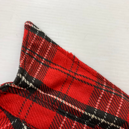 【現状渡し品】【メンズ】 FROSTPROOF フロストプルーフ 60-70's FLANNEL SHIRT VINTAGE 60-70年代 フランネル シャツ トップス ネルシャツ ヴィンテージ 145-260510-ko-04-tei サイズ：15.5 カラー：レッド 万代Net店
