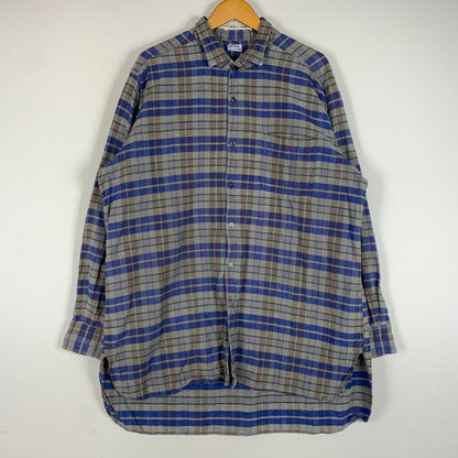 【現状渡し品】【メンズ】 SIMONIN FRERES シモン フレース FLANNEL SHIRT VINTAGE フランネル シャツ トップス ネルシャツ ヴィンテージ 145-260510-ko-05-tei サイズ：不明 カラー：ブルー 万代Net店