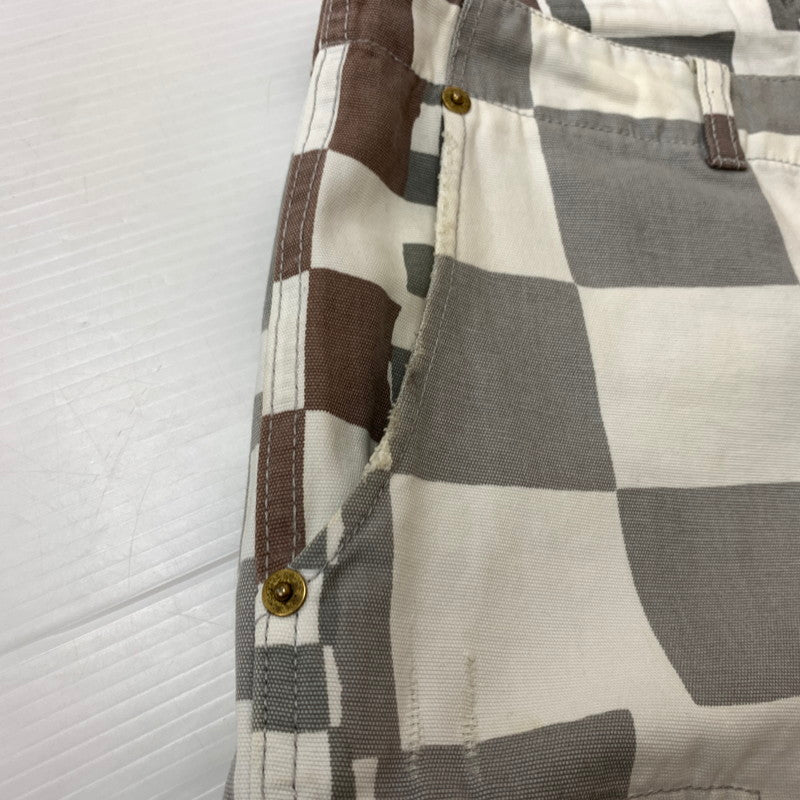 【現状渡し品】【メンズ】 ERL イーアールエル UNISEX PRINTED CARGO PANTS ERL08P005 プリント カーゴ パンツ ボトムス 152-260510-ko-27-tei サイズ：S カラー：ホワイト 万代Net店