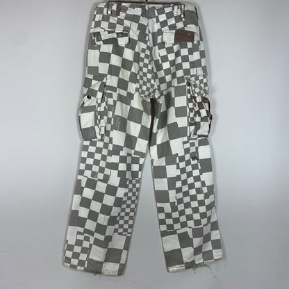 【現状渡し品】【メンズ】 ERL イーアールエル UNISEX PRINTED CARGO PANTS ERL08P005 プリント カーゴ パンツ ボトムス 152-260510-ko-27-tei サイズ：S カラー：ホワイト 万代Net店