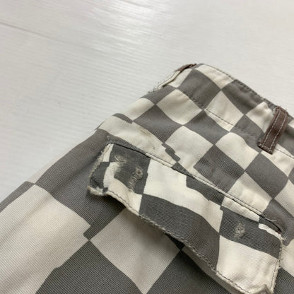 【現状渡し品】【メンズ】 ERL イーアールエル UNISEX PRINTED CARGO PANTS ERL08P005 プリント カーゴ パンツ ボトムス 152-260510-ko-27-tei サイズ：S カラー：ホワイト 万代Net店