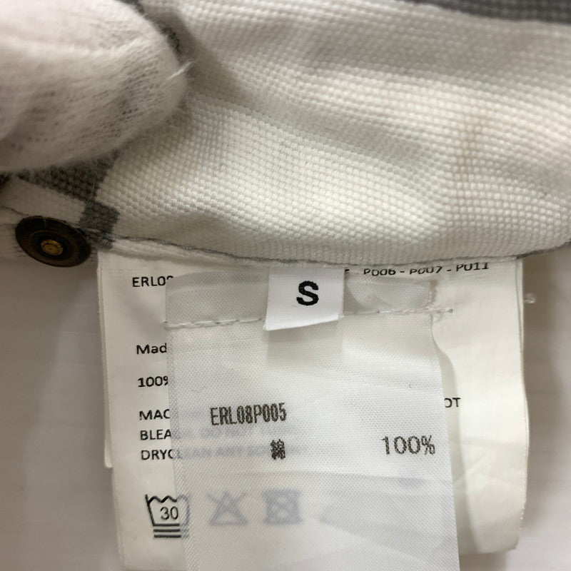 【現状渡し品】【メンズ】 ERL イーアールエル UNISEX PRINTED CARGO PANTS ERL08P005 プリント カーゴ パンツ ボトムス 152-260510-ko-27-tei サイズ：S カラー：ホワイト 万代Net店