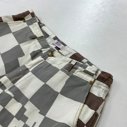 【現状渡し品】【メンズ】 ERL イーアールエル UNISEX PRINTED CARGO PANTS ERL08P005 プリント カーゴ パンツ ボトムス 152-260510-ko-27-tei サイズ：S カラー：ホワイト 万代Net店