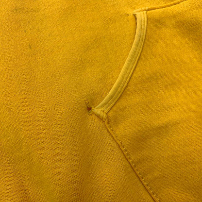 【現状渡し品】【メンズ】 RUSSELL ATHLETIC ラッセルアスレティック 70-80's GAISER LOGO HOODIE VINTAGE 70-80年代 ガイザー ロゴ パーカー トップス プルオーバーパーカー ヴィンテージ 145-260510-ko-09-tei サイズ：M カラー：イエロー 万代Net店