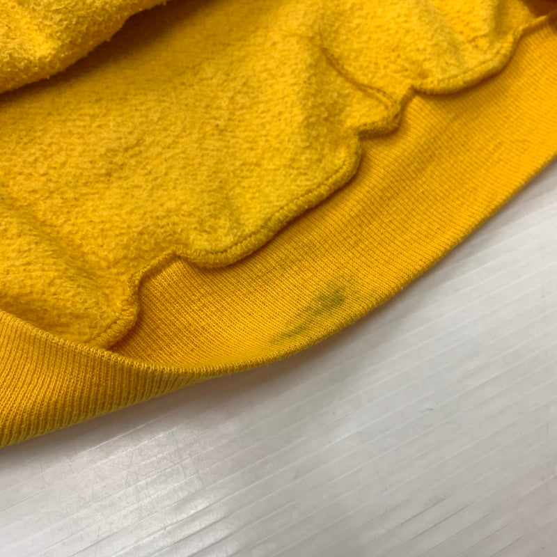 【現状渡し品】【メンズ】 RUSSELL ATHLETIC ラッセルアスレティック 70-80's GAISER LOGO HOODIE VINTAGE 70-80年代 ガイザー ロゴ パーカー トップス プルオーバーパーカー ヴィンテージ 145-260510-ko-09-tei サイズ：M カラー：イエロー 万代Net店