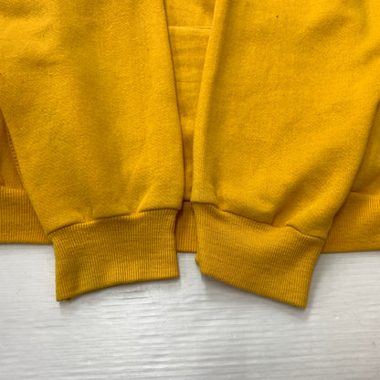 【現状渡し品】【メンズ】 RUSSELL ATHLETIC ラッセルアスレティック 70-80's GAISER LOGO HOODIE VINTAGE 70-80年代 ガイザー ロゴ パーカー トップス プルオーバーパーカー ヴィンテージ 145-260510-ko-09-tei サイズ：M カラー：イエロー 万代Net店