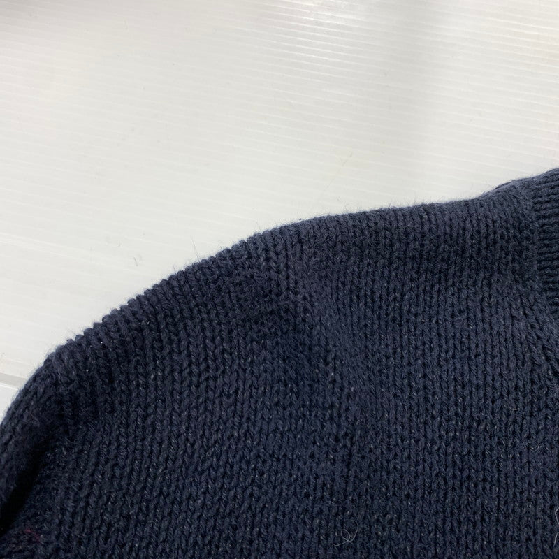 【現状渡し品】【メンズ】 POLO RALPH LAUREN ポロラルフローレン STARS＆STRIPES SWEATER スター ストライプ セーター トップス ニット 145-260510-ko-17-tei サイズ：XXL カラー：ネイビー 万代Net店