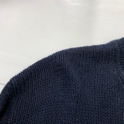 【現状渡し品】【メンズ】 POLO RALPH LAUREN ポロラルフローレン STARS＆STRIPES SWEATER スター ストライプ セーター トップス ニット 145-260510-ko-17-tei サイズ：XXL カラー：ネイビー 万代Net店