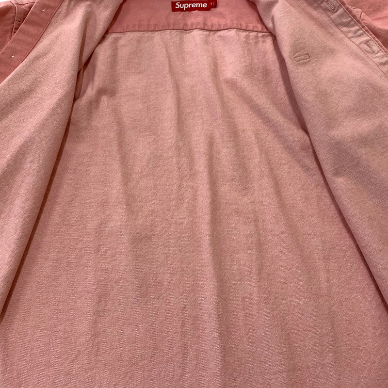 【中古品】【メンズ】 SUPREME シュプリーム SMALL BOX DENIM SHIRT スモール ボックス デニム シャツ トップス 長袖 149-260513-ko-03-fuzh サイズ：S カラー：ピンク 万代Net店