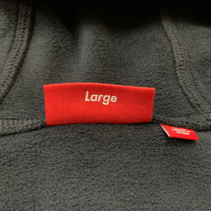 【中古品】【メンズ】 SUPREME シュプリーム POLARTEC FACE MASK HALF ZIP HOODED SWEATSHIRT ポーラテック フェイスマスク ハーフジップ フーディ スウェットシャツ トップス プルオーバー 149-260513-ko-07-tei サイズ：L カラー：ブラック 万代Net店