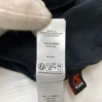 【中古品】【メンズ】 SUPREME シュプリーム POLARTEC FACE MASK HALF ZIP HOODED SWEATSHIRT ポーラテック フェイスマスク ハーフジップ フーディ スウェットシャツ トップス プルオーバー 149-260513-ko-07-tei サイズ：L カラー：ブラック 万代Net店