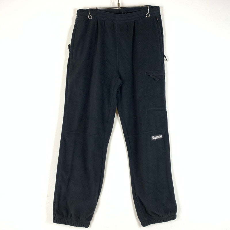 【中古品】【メンズ】 SUPREME シュプリーム POLARTECR PANT ポーラテック パンツ ボトムス フリースパンツ 149-260513-ko-09-tei サイズ：M カラー：ブラック 万代Net店