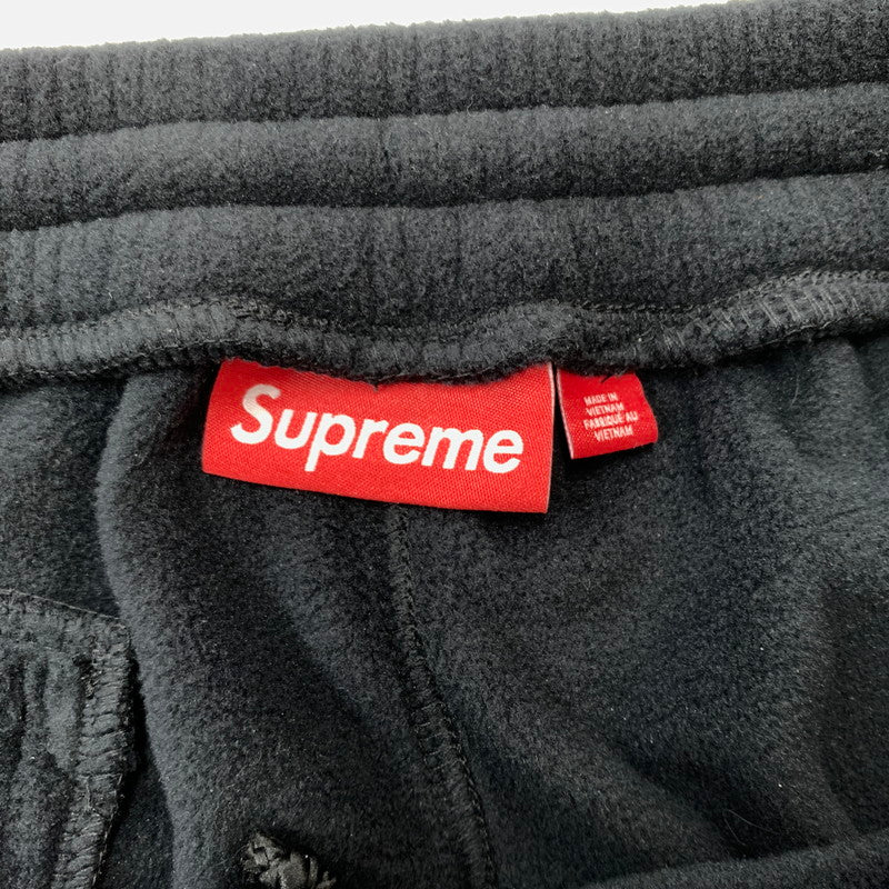 【中古品】【メンズ】 SUPREME シュプリーム POLARTECR PANT ポーラテック パンツ ボトムス フリースパンツ 149-260513-ko-09-tei サイズ：M カラー：ブラック 万代Net店