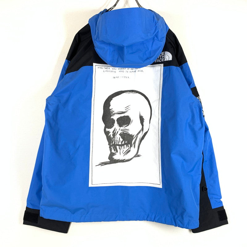 【中古品】【メンズ】 SUPREME シュプリーム × THE NORTH FACE ノースフェイス 別注 コラボ MOUNTAIN JACKET BLUE NP02402I マウンテンジャケット ライトアウター ナイロンパーカー 149-260513-ko-06-fuzh サイズ：M カラー：ブルー 万代Net店