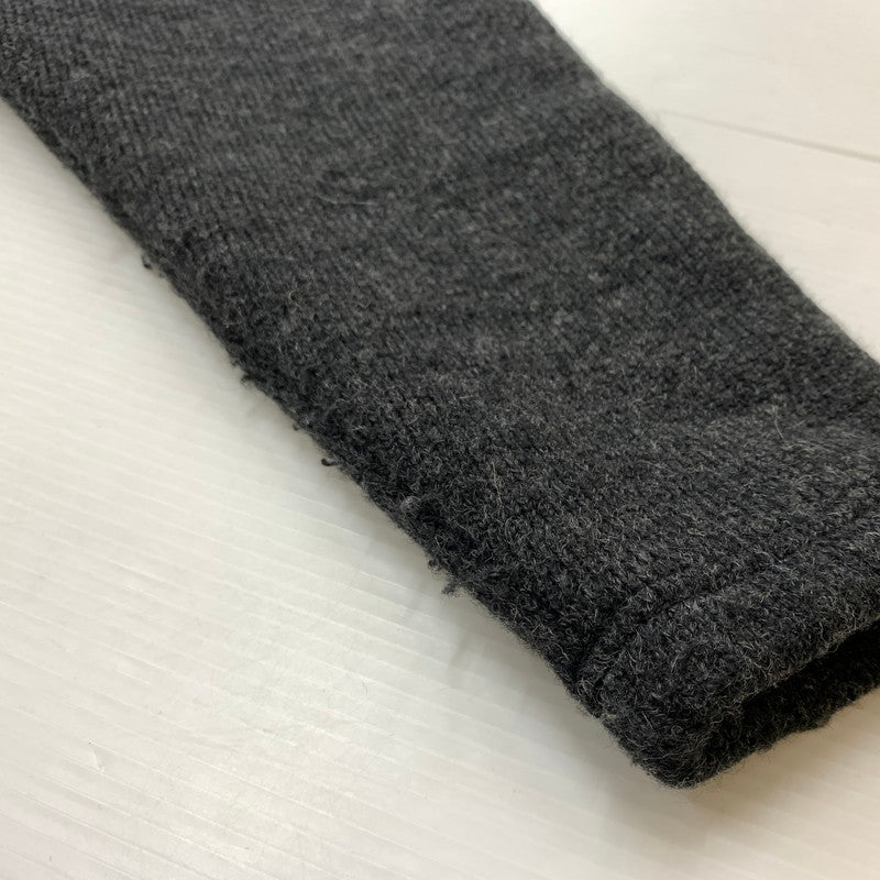 【中古品】【メンズ】 JACKMAN ジャックマン WOOL HIMO POLO JM7382 ウール ヒモ ポロ ニット トップス ハーフボタン 145-260510-ko-16-tei サイズ：L カラー：ブラック系 万代Net店