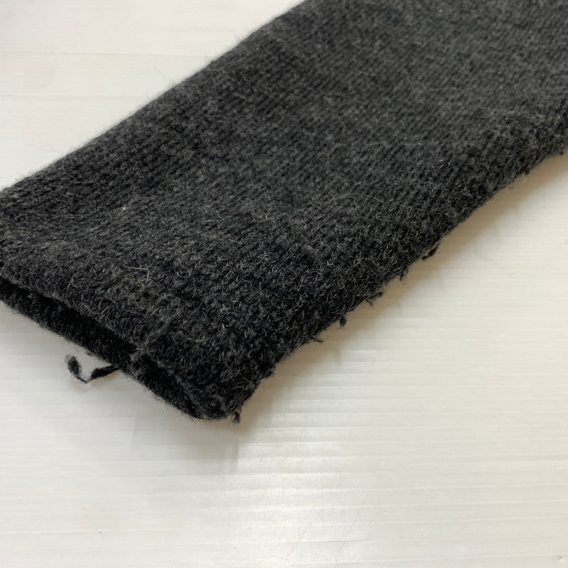 【中古品】【メンズ】 JACKMAN ジャックマン WOOL HIMO POLO JM7382 ウール ヒモ ポロ ニット トップス ハーフボタン 145-260510-ko-16-tei サイズ：L カラー：ブラック系 万代Net店