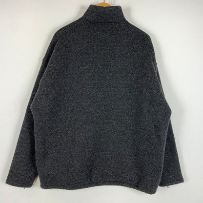 【中古品】【メンズ】 JACKMAN ジャックマン WOOL HIMO POLO JM7382 ウール ヒモ ポロ ニット トップス ハーフボタン 145-260510-ko-16-tei サイズ：L カラー：ブラック系 万代Net店