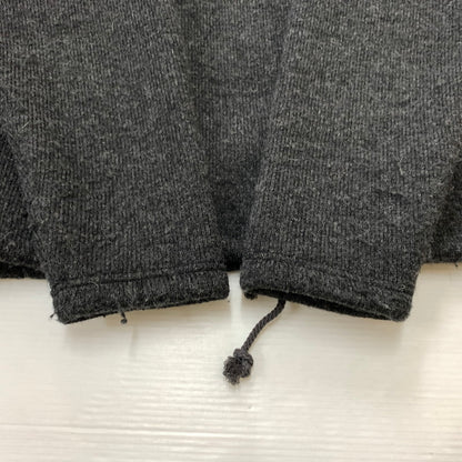 【中古品】【メンズ】 JACKMAN ジャックマン WOOL HIMO POLO JM7382 ウール ヒモ ポロ ニット トップス ハーフボタン 145-260510-ko-16-tei サイズ：L カラー：ブラック系 万代Net店