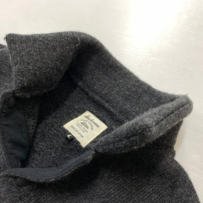 【中古品】【メンズ】 JACKMAN ジャックマン WOOL HIMO POLO JM7382 ウール ヒモ ポロ ニット トップス ハーフボタン 145-260510-ko-16-tei サイズ：L カラー：ブラック系 万代Net店