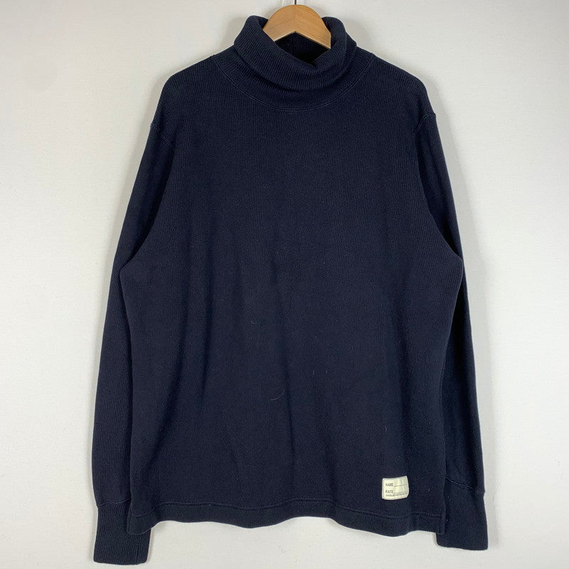 【中古品】【メンズ】 COLIMBO コリンボ NEWKIRK TURTLE NECK THERMAL SHIRT ZZ-0439 ニュー カーク タートルネック サーマルシャツ トップス ニット コットン 145-260510-ko-18-tei サイズ：XL カラー：ネイビー 万代Net店