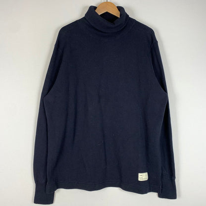 【中古品】【メンズ】 COLIMBO コリンボ NEWKIRK TURTLE NECK THERMAL SHIRT ZZ-0439 ニュー カーク タートルネック サーマルシャツ トップス ニット コットン 145-260510-ko-18-tei サイズ：XL カラー：ネイビー 万代Net店