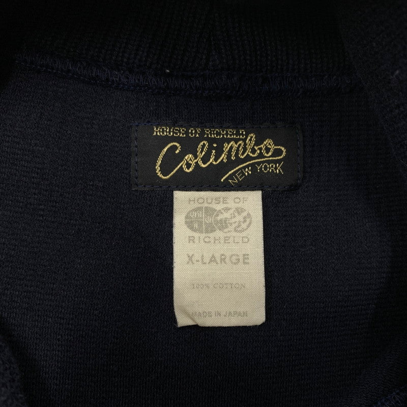【中古品】【メンズ】 COLIMBO コリンボ NEWKIRK TURTLE NECK THERMAL SHIRT ZZ-0439 ニュー カーク タートルネック サーマルシャツ トップス ニット コットン 145-260510-ko-18-tei サイズ：XL カラー：ネイビー 万代Net店