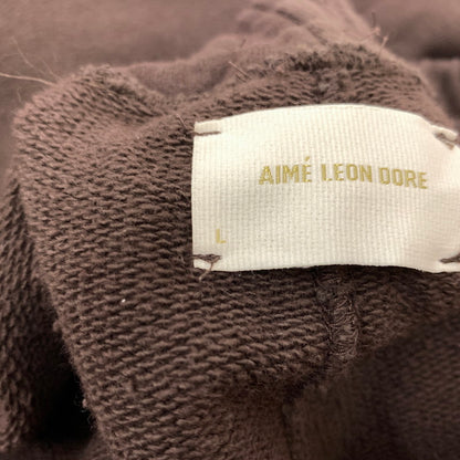 【中古品】【メンズ】 AIME LEON DORE エメ レオン ドレ SWEAT PANT スウェット パンツ ボトムス コットンパンツ 153-260510-ko-32-tei サイズ：L カラー：ブラウン 万代Net店