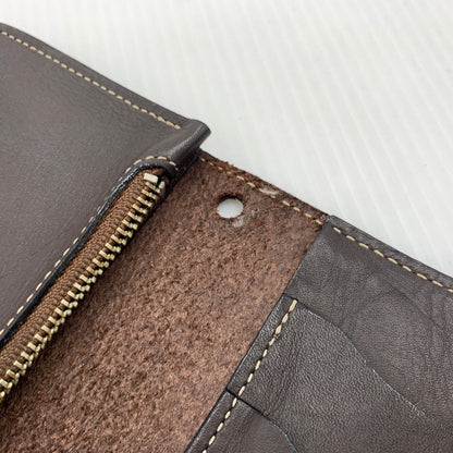 【中古品】【メンズ】 KC,s ケイシイズ LONG LEATHER WALLET ロング レザー ウォレット 長財布 二つ折り 201-260712-ko-01-tei カラー：ブラウン系 万代Net店