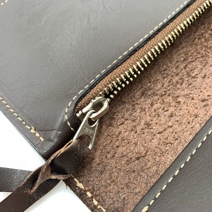 【中古品】【メンズ】 KC,s ケイシイズ LONG LEATHER WALLET ロング レザー ウォレット 長財布 二つ折り 201-260712-ko-01-tei カラー：ブラウン系 万代Net店