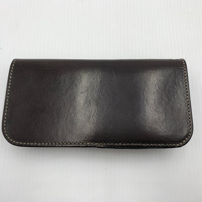 【中古品】【メンズ】 KC,s ケイシイズ LONG LEATHER WALLET ロング レザー ウォレット 長財布 二つ折り 201-260712-ko-01-tei カラー：ブラウン系 万代Net店