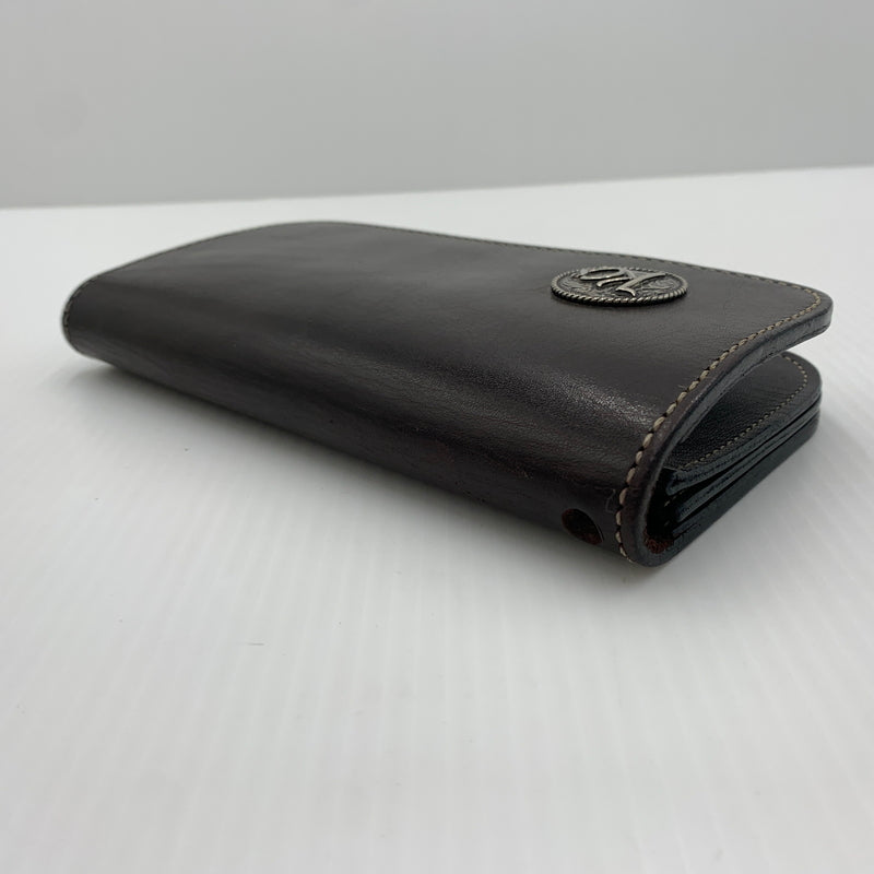 【中古品】【メンズ】 KC,s ケイシイズ LONG LEATHER WALLET ロング レザー ウォレット 長財布 二つ折り 201-260712-ko-01-tei カラー：ブラウン系 万代Net店